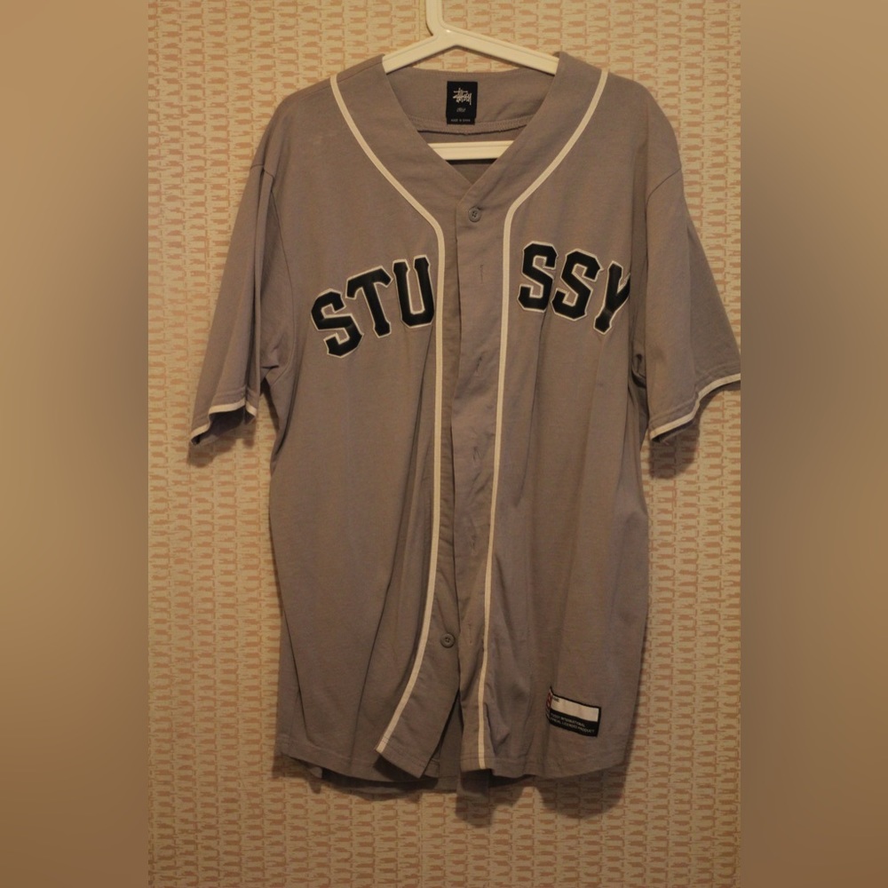 Stussy Men’s Baseball Jersey Size Large